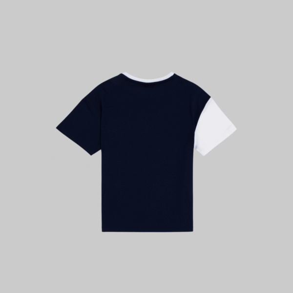 Boy Navy Blue Crew Neck Oversize T-Shirt