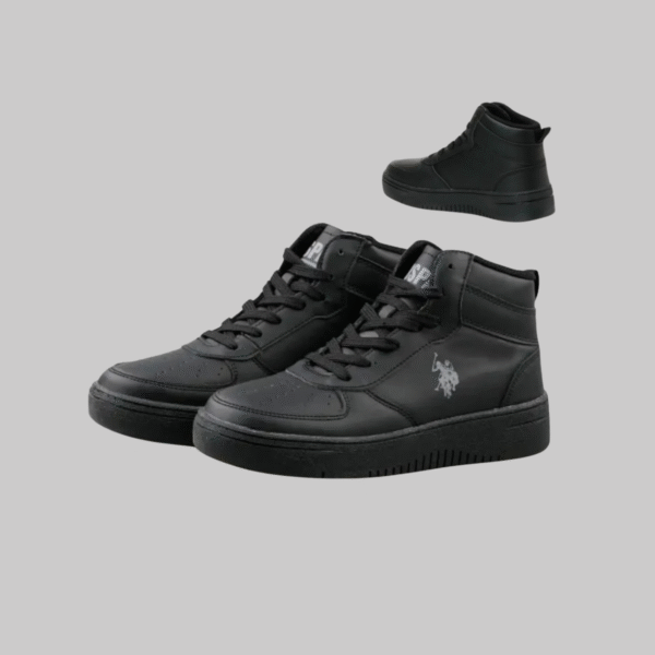 U.S. Polo Assn. Black - U.s.polo Assn Aristo Hi Pu Comfort Casual High Top Sneakers