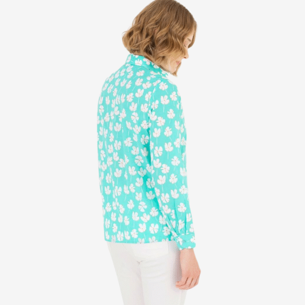 Women's Mint Long Sleeve Shirt