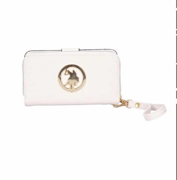 U.S. Polo ASSN White Wallet