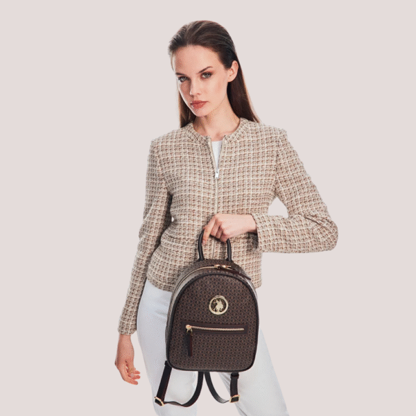 U. S. Polo Brown Backbag