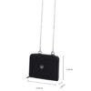 U.S. Polo ASSN Black Shoulder bag + Wallet duo