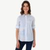 women's long sleeve striped shirt