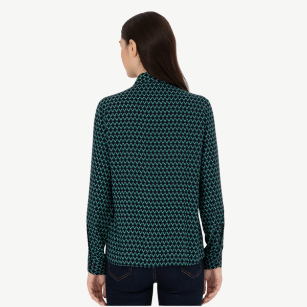 Women's Indigo Long Sleeve Shirt