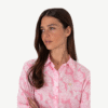 Women's Pink Long Sleeve Shirt