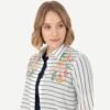Women's Navy Blue Long Sleeve Shirt