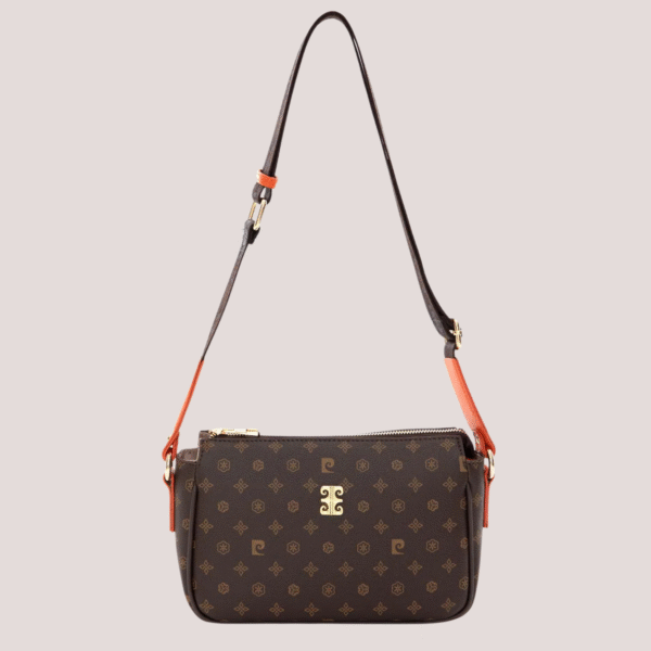 Pierre Cardin Brown Crossbody Bag