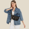 Fossil Black Waist Bag