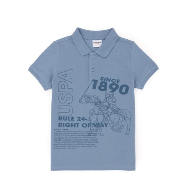 USPA Boy Blue Polo T-shirt