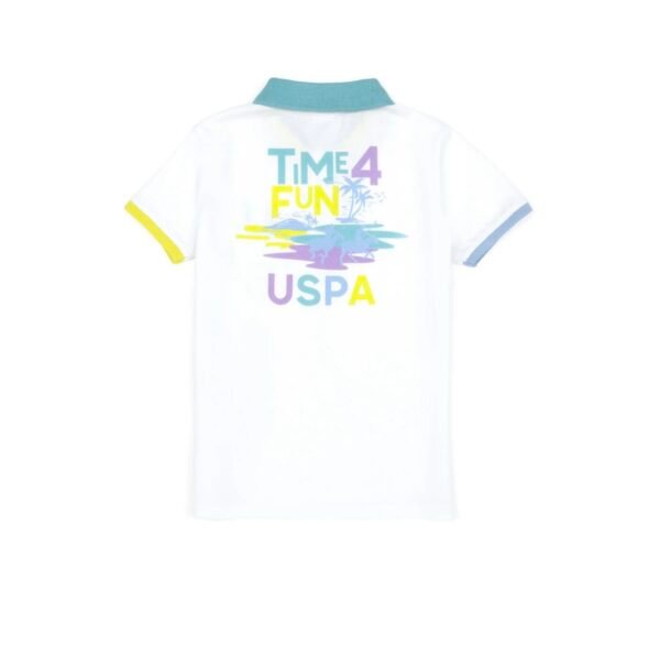 screenshot-23 U.S.Polo Boys polo collar white T-shirt