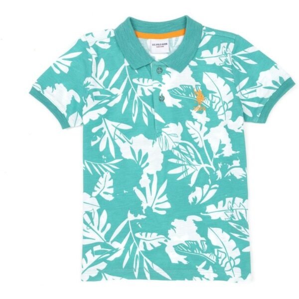 Boy's Mint Polo Shirt