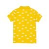 Boys Saffron Polo Neck T-Shirt