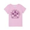 img_2073-2 Girl's Pink Crew Neck T-Shirt