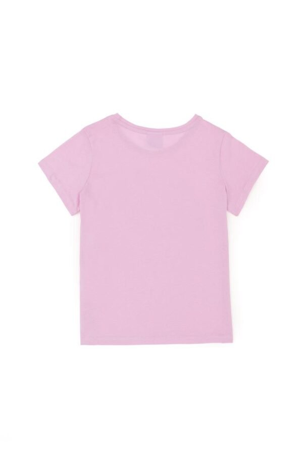 img_2074-2 Girl's Pink Crew Neck T-Shirt