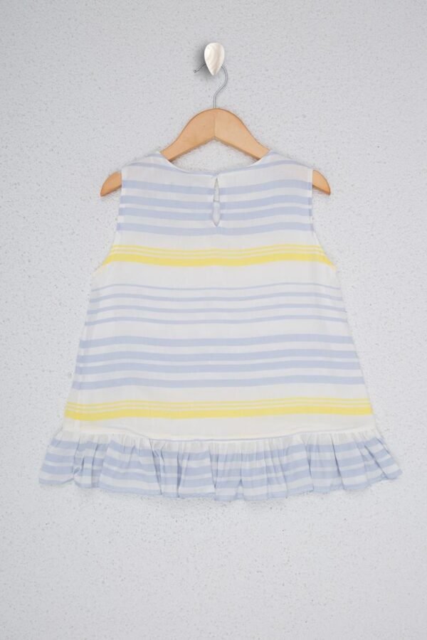 Girl's Blue Long Sleeve Shirt