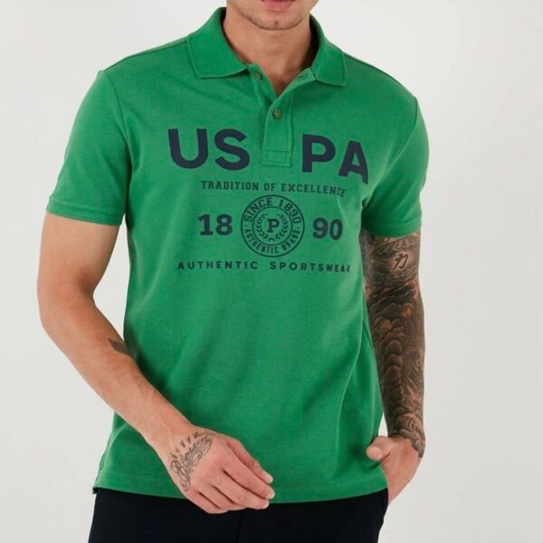 U.S.Polo.Assn Men’s Slim Fit Polo Neck T-shirt