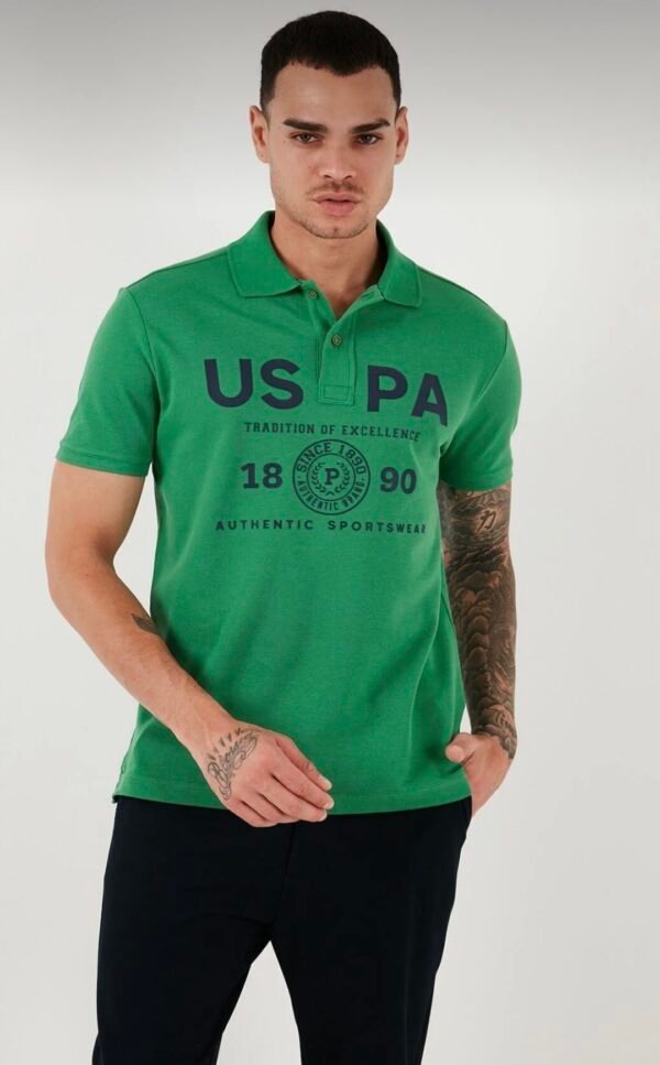U.S.Polo.Assn Men’s Slim Fit Polo Neck T-shirt