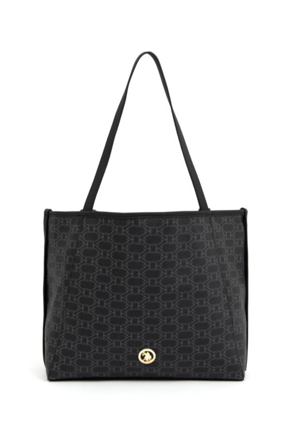 U.S. Polo Assn. Black Tote Bag with Pouch
