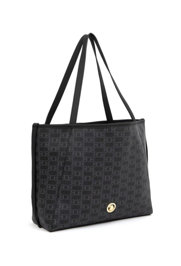 U.S. Polo Assn. Black Tote Bag with Pouch