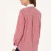 Women's Cherry Striped Long Sleeve Shirt