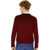 US Polo Assn. burgundy men's ribbed sweater