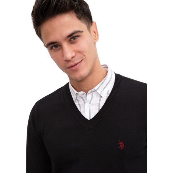 Men's black sweater