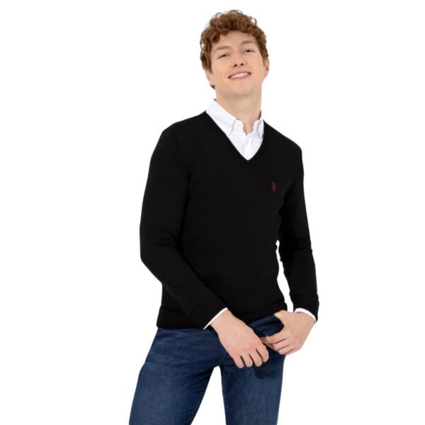 Men's black sweater