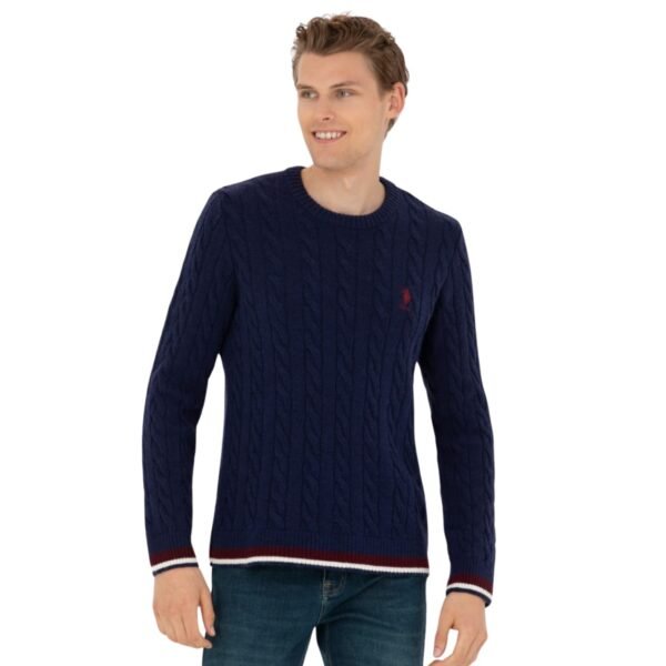 Men's navy pullover