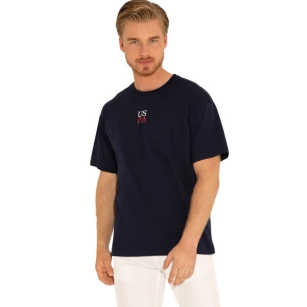 Men's navy T_shirt