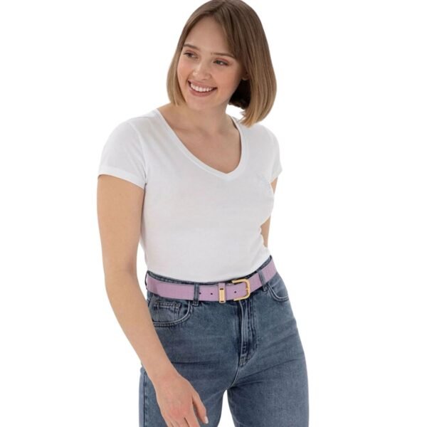 White Women’s sleeveless T-shirt