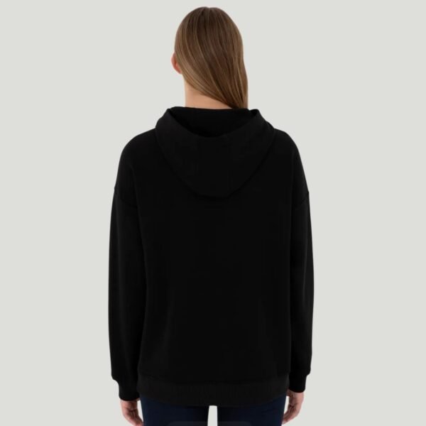 Woman’s Black Hooded Sweatshirt