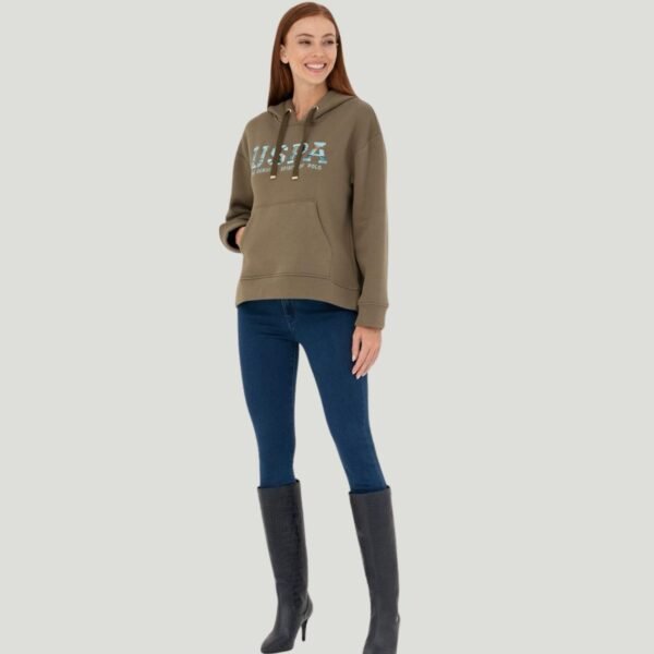 Women's Khaki Sweatshirt