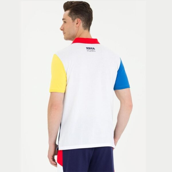 website-1-13 Men's Navy Blue Polo Collar T-Shirt