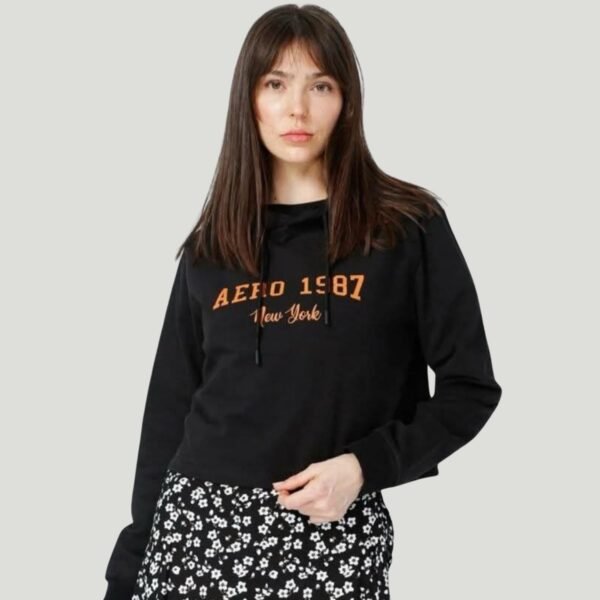 Woman’s Black Hoodie