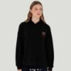 Woman’s Black Hooded Sweatshirt