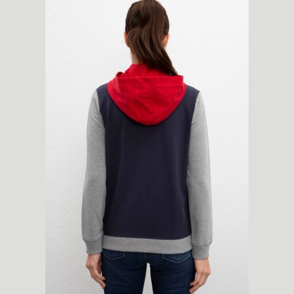 Women's Gray Melange Sweatshirt