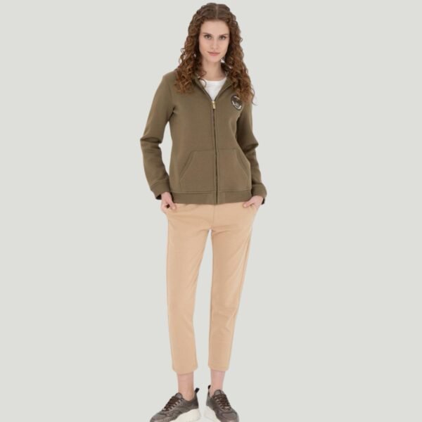 Women's Khaki Sweatshirte