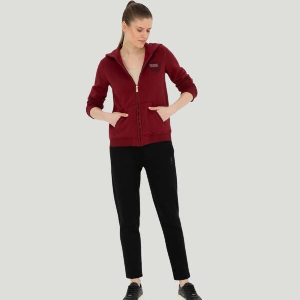 Women's Claret Red Sweatshirt