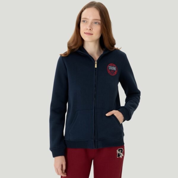 Woman’s Navy Blue Sweatshirt