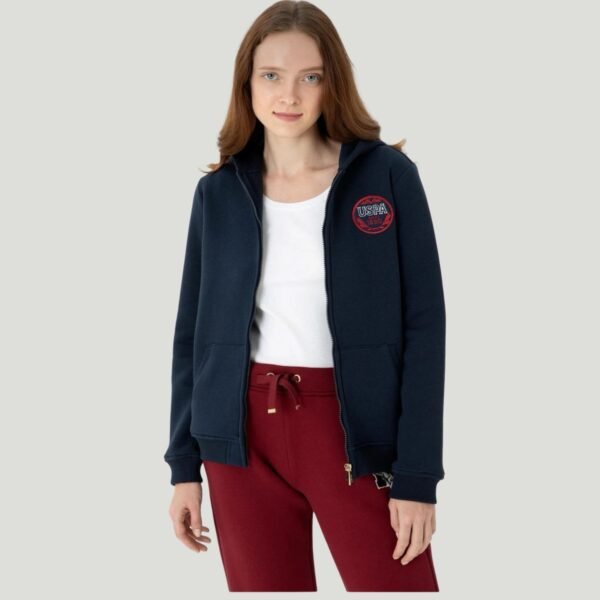 Woman’s Navy Blue Sweatshirt