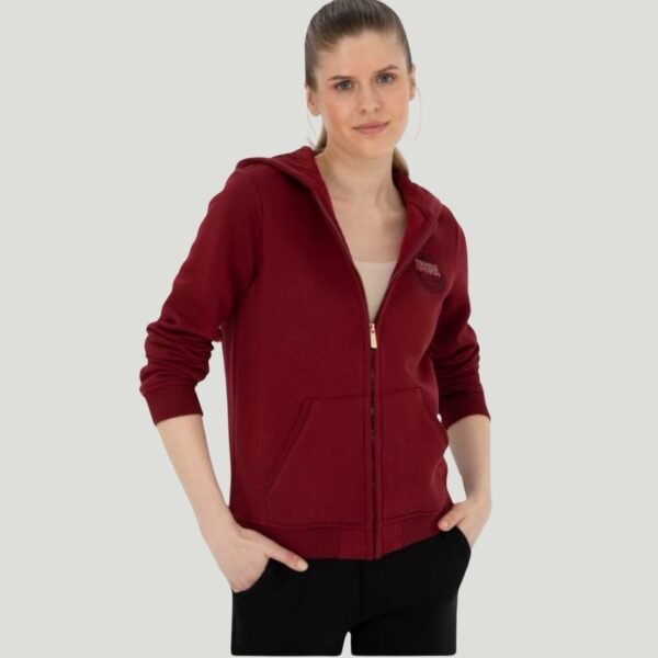 Women's Claret Red Sweatshirt