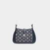 Black Denim Shoulder Bag