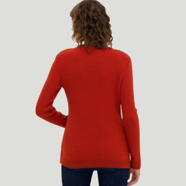 Women's Tile Crew Neck Basic Pullover