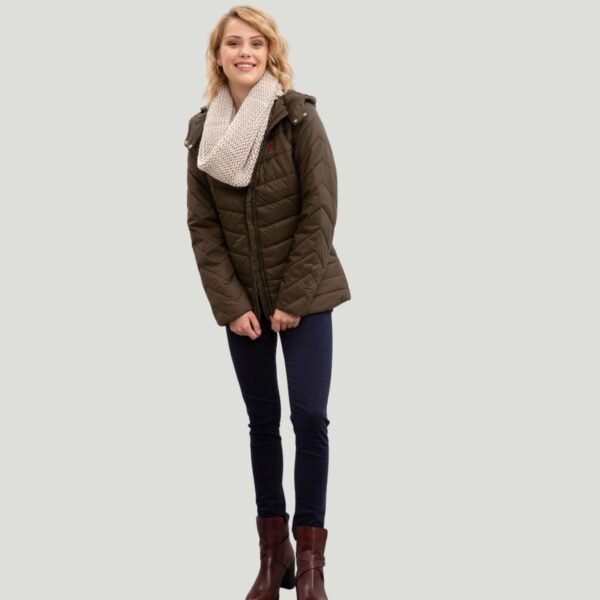 Women's Dark Khaki Coat