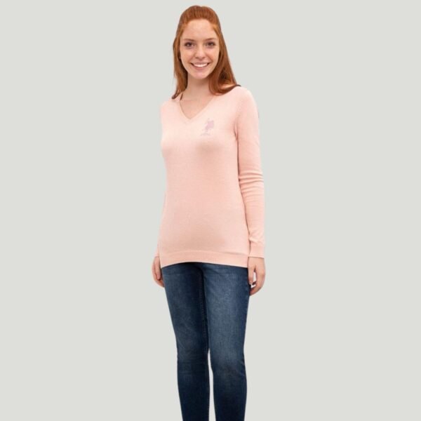 Woman’s Women's Pink Knitwear pullover Basic