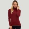 Woman’s Burgundy Pullover