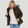 Women's Open Khaki Coat