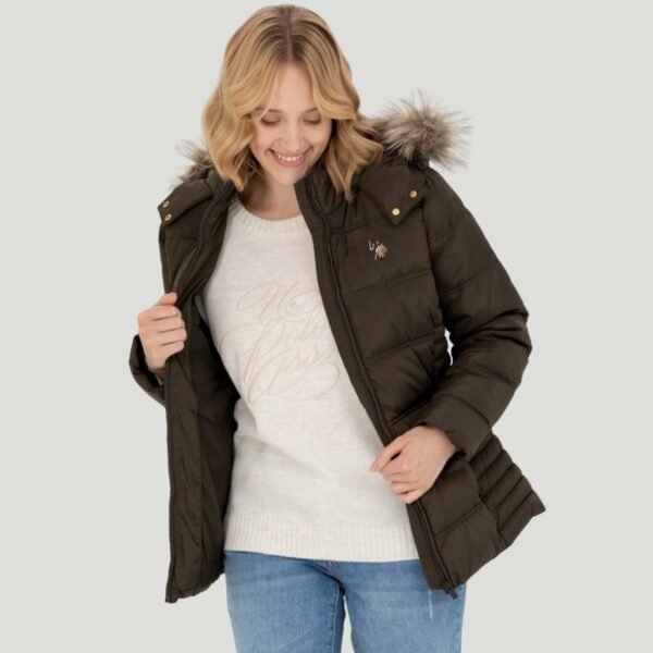Women's Open Khaki Coat