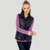 Women's Navy Blue Woven Vest