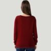 Woman’s Crew Neck Red Pullover